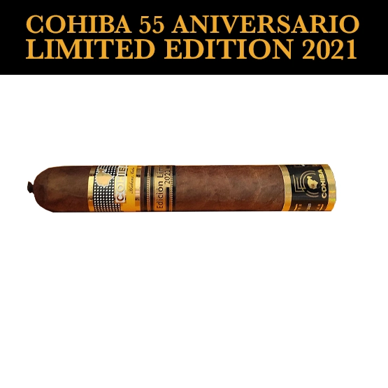 Cohiba 55 Aniversario Cigar (2021 Limited Edition) – Single - Image 3