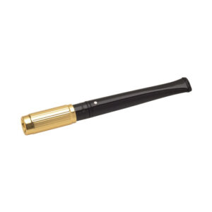Dunhill White Spot Slim Goldium ET Lines Cigarette Holder (CH4203)