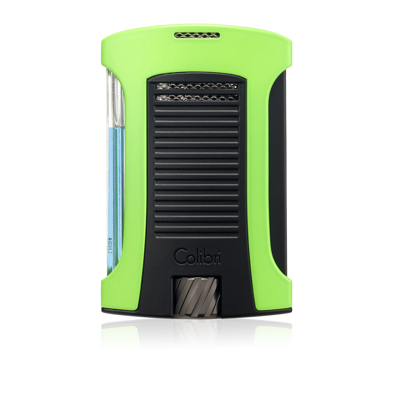 Colibri Daytona Single Jet Flame Cigar Lighter – Neon Green