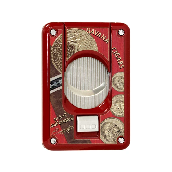 Elie Bleu Cigar Cutter – Medals Red