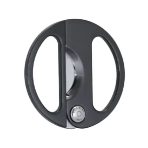 Elie Bleu Round Cigar Cutter – Black Polished