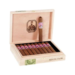 Foundation Aksum Claro Robusto Cigar – Box of 10 [Havana House Exclusive]