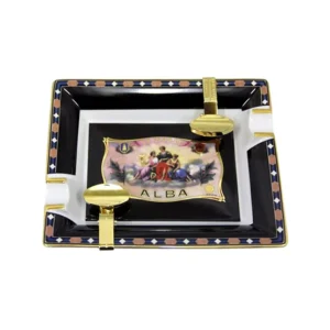 Golden Cigar Bridges For Elie Bleu Ashtrays (Set of Two)