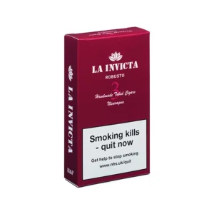La Invicta Nicaraguan Robusto Tubed Cigar – Pack of 3