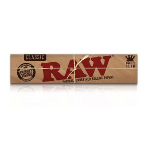 Raw Classic Kingsize Slim Rolling Papers – Single Pack