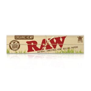 Raw Organic Hemp King Size Slim Rolling Papers – Single Pack