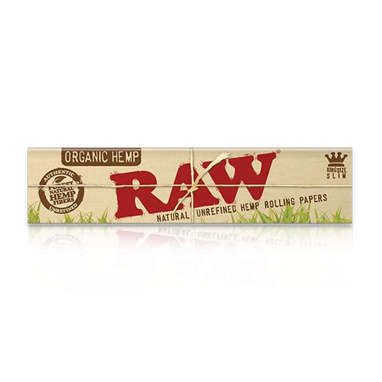 Raw Organic Hemp King Size Slim Rolling Papers – Single Pack