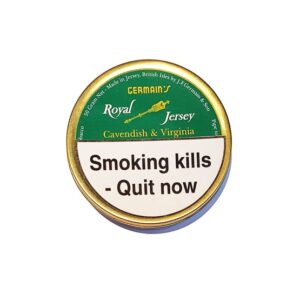 Germain’s Royal Jersey Cavendish & Virginia British Pipe Tobacco 50g – Single Tin