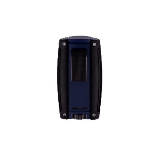 Xikar Turismo Double Jet Flame Cigar Lighter – Matte Blue - Image 2