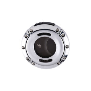 Xikar XO Cigar Cutter – Polished Chrome with Matte Black Blades