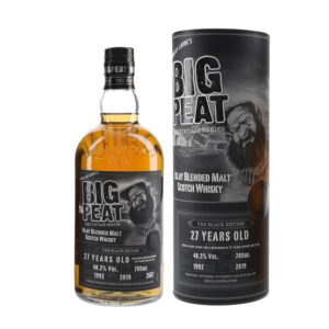 Big Peat 27 Years Old – The Black Edition Islay Blended Malt Scotch Whisky (70cl, 48.3%)