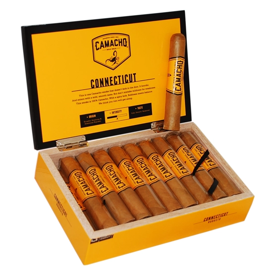 Camacho Connecticut Robusto Cigar – Box of 20