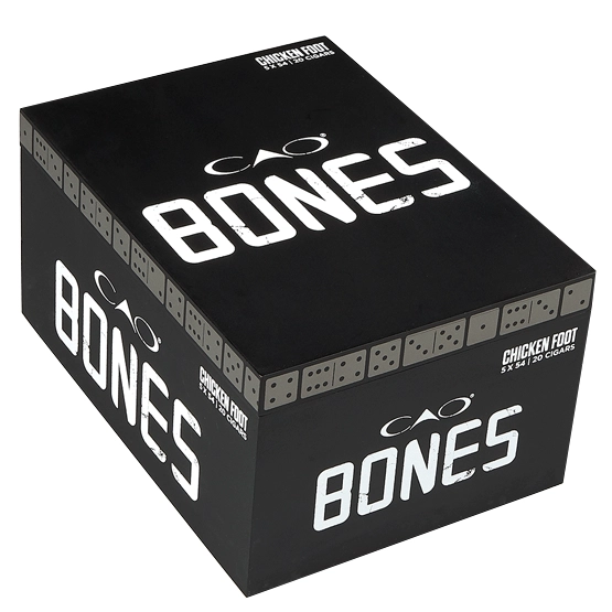 CAO Bones Chicken Foot Robusto Cigar – Box of 20
