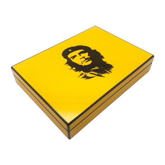 Havana House Che Yellow Humidor – 20 Cigar Capacity - Image 3