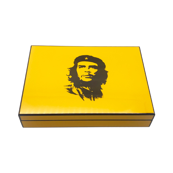 Havana House Che Yellow Humidor – 20 Cigar Capacity