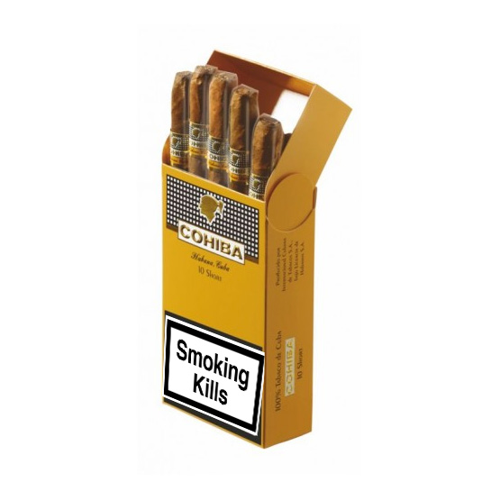 Cohiba Shorts (10 Cigars) – Single Pack - Image 2