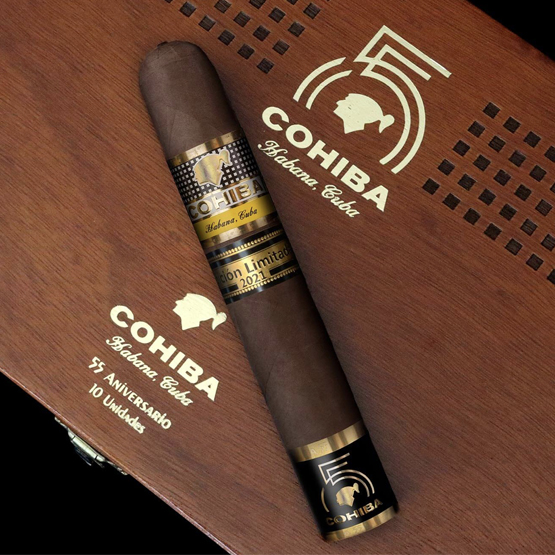 Cohiba 55 Aniversario Cigar (2021 Limited Edition) – Box of 10 - Image 3