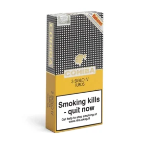 Cohiba Siglo IV Cigar – Pack of 3 Tubos