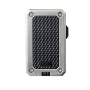 Colibri Rally Single Jet Flame Cigar Lighter – Chrome & Black