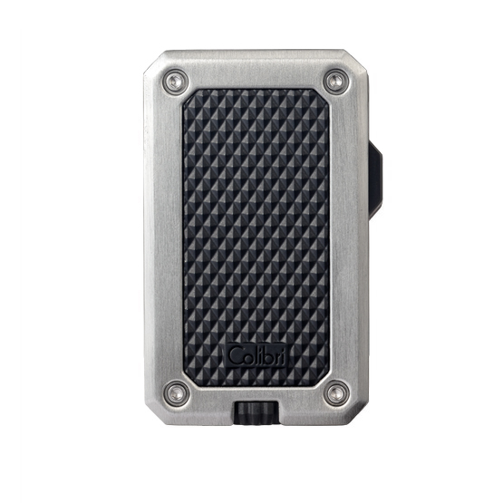 Colibri Rally Single Jet Flame Cigar Lighter – Chrome & Black