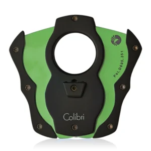 Colibri Cut Cigar Cutter – Black With Green Blades