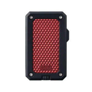 Colibri Rally Single Jet Flame Cigar Lighter – Black & Red