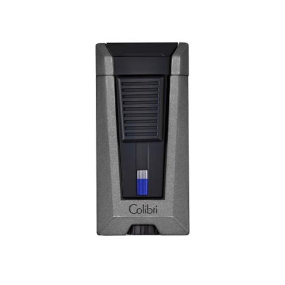 Colibri Stealth Triple Jet Cigar Lighter – Charcoal & Black