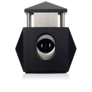 Colibri Quasar Two-in-One Desktop Cigar Cutter – Black