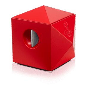 Colibri Quasar Two-in-One Desktop Cigar Cutter – Red