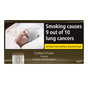 Cutters Choice Original Hand Rolling Tobacco with Papers 50g – Single Pack
