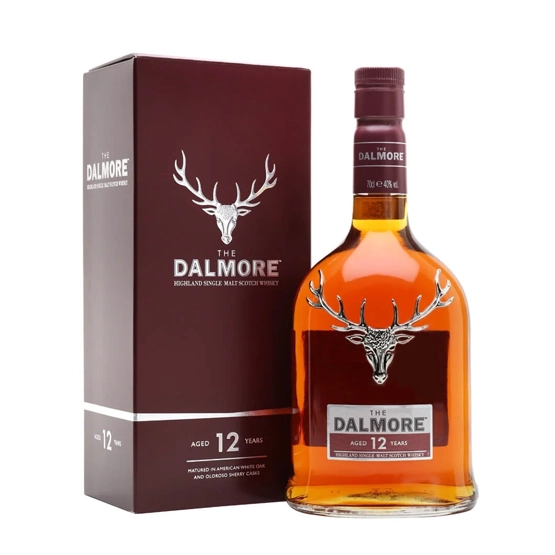 Dalmore 12 Year Old Highland Single Malt Scotch Whisky (70cl / 40%)