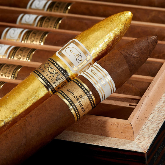 Daniel Marshall by Carlos Fuente XXXVIII Anniversary Cigars with Macassar Ebony Travel Humidor – Limited Edition 2020 - Image 2