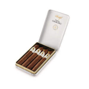 Davidoff Winston Churchill Belicoso The Traveller Cigar – Tin of 4