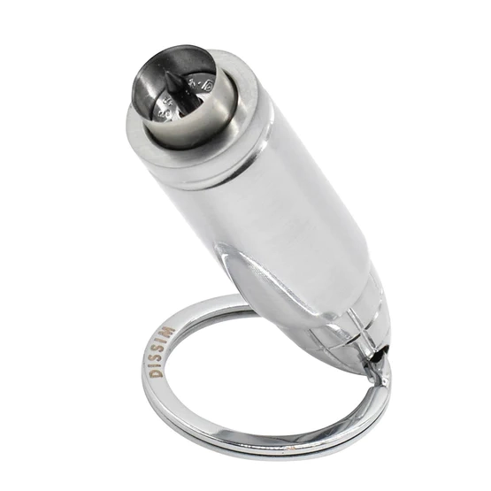 Dissim Bullseye Cigar Punch – Satin Silver - Image 2