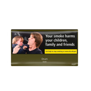 Drum Gold Hand Rolling Tobacco 30g – Single Pack