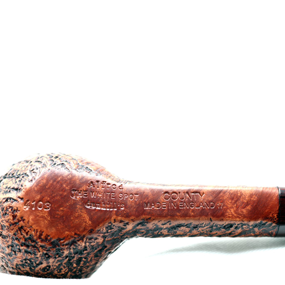 Dunhill White Spot Cumberland 3407 Army Prince Sandblasted - Image 2