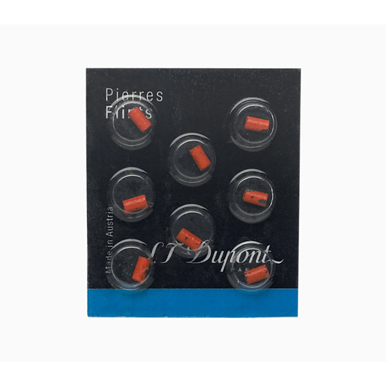 S.T. Dupont Red Flints Pack of 8 – Single Pack