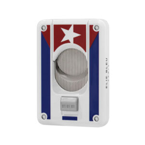Elie Bleu Double Blade Cuban Flag Cigar Cutter