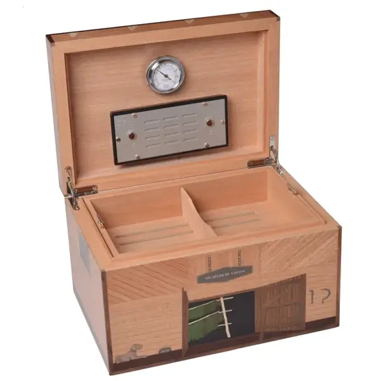 Elie Bleu El Secadero Limited Edition Humidor – 75 Cigar Capacity - Image 2