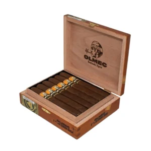 Foundation Olmec Claro Corona Gorda Cigar – Box of 12