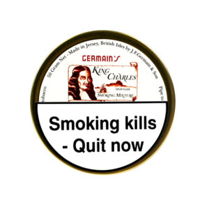 Germain’s King Charles British Ready Rubbed Pipe Tobacco 50g – Single Tin