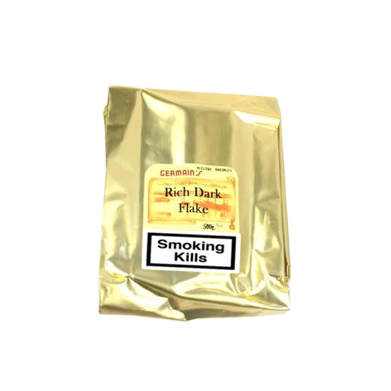 Germain’s Rich Dark Flake British Pipe Loose Tobacco 500g