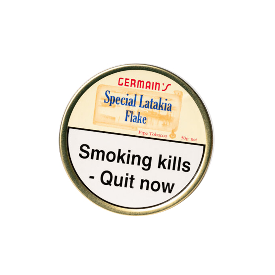 Germain’s Special Latakia Flake British Pipe Tobacco 50g – Single Tin