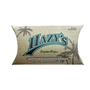 Hazy’s Coconut & Meerschaum 8mm Roll Your Own Filters – Pack of 50