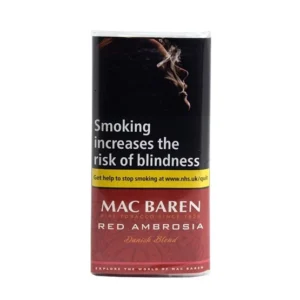 Mac Baren Red Ambrosia Pipe Tobacco 40g – Single Pack