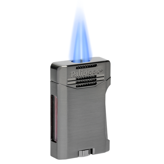Palio Pro Antares Double Torch Cigar Lighter – Gunmetal