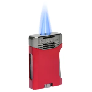Palio Pro Antares Double Torch Cigar Lighter – Red