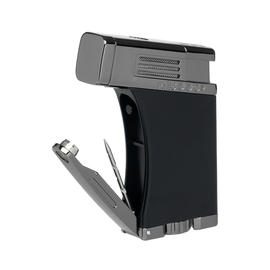 Palio Pro Scorpius Single Torch Cigar Lighter – Black - Image 2