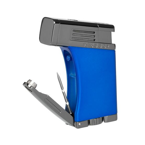 Palio Pro Scorpius Single Torch Cigar Lighter – Blue - Image 2