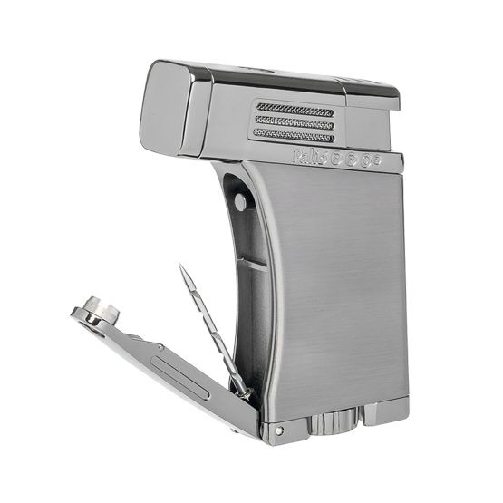 Palio Pro Scorpius Single Torch Cigar Lighter – Grey - Image 2